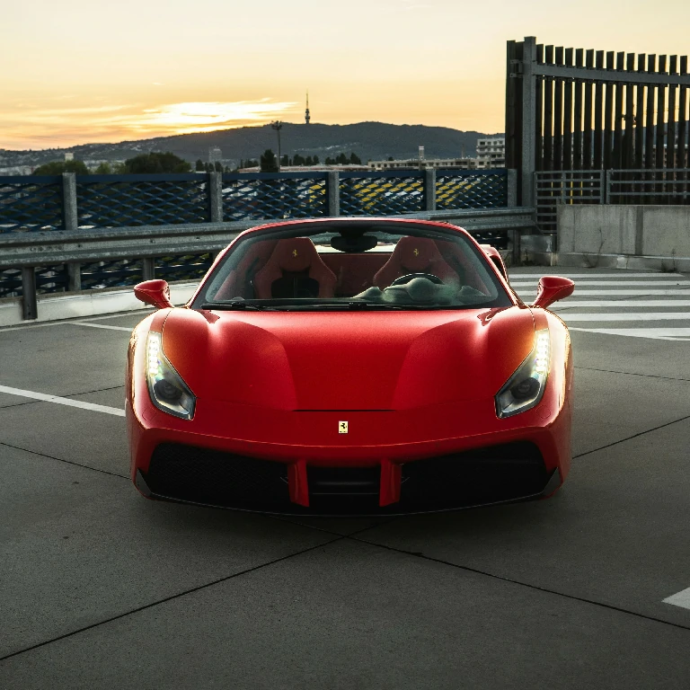 No content yet. Describe a car or upload a reference, then click Generate.